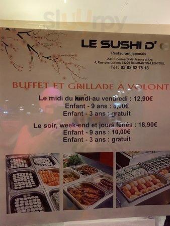 LE SUSHI D'OR - Menu Image 4